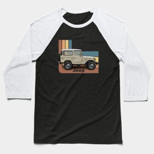 Jeep Vintage Old Baseball T-Shirt